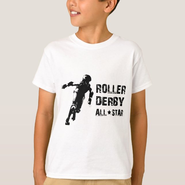 T-SHIRT ROULEAU DERBY ALL-STAR (Devant)