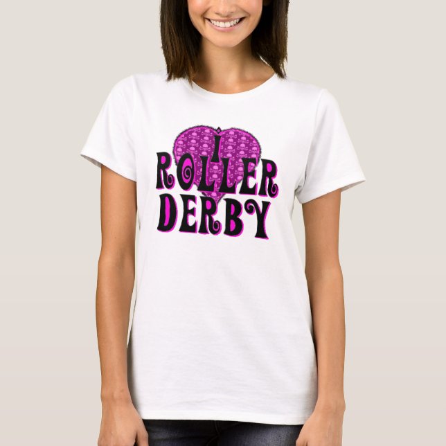T-shirt Rouleau Derby du coeur I (Devant)
