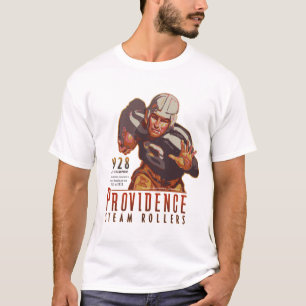 T-shirt Rouleaux de vapeur de Providence, Île de Rhode