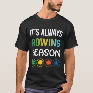 T-shirt Roulement de ligne de la saison drôle