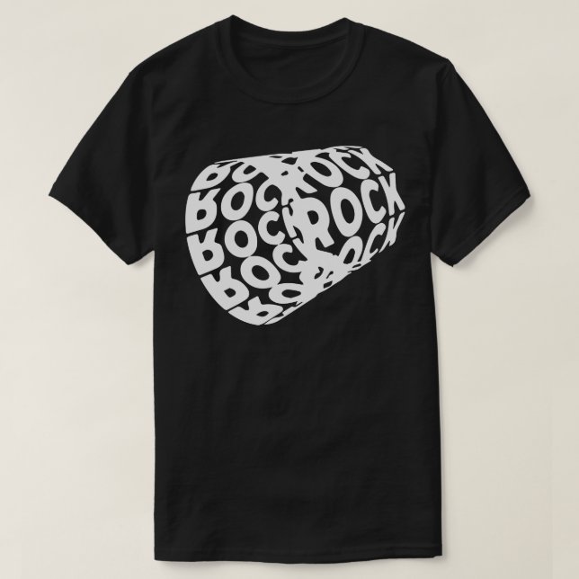 T-shirt roulement de roche (Design devant)