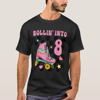 T-shirt Roulement En 8 Ans Rouleur fille 8e B