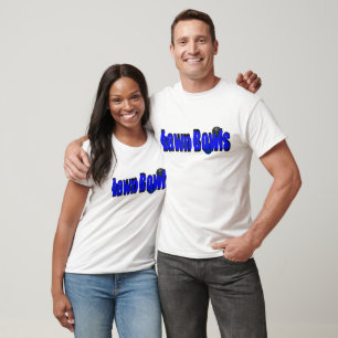 T-shirt Roulement en style : Dimensional Pelwn Bowls Logo