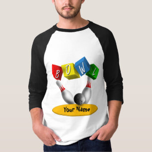 T-shirt Roulent un bowling de Rama