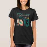 Rouler dans 13 Roller Skating Patinage 13e Anniver