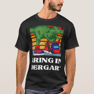 T-shirt Rouler dans le jardin d'enfants Dinosaur Rex Retou