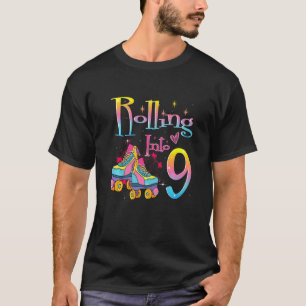 T-shirt Rouler en 9 ans Roll I'm Turning 9 Roll
