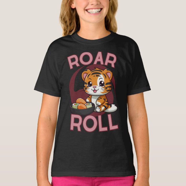 T-shirt Rouler et rouler (Devant)