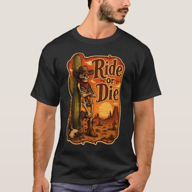 T-shirt Rouler ou Mourir (Devant)