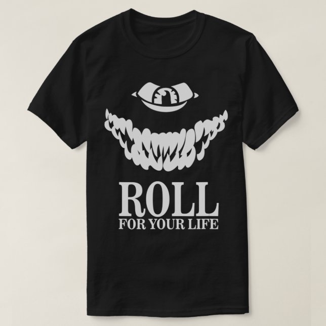 T-shirt Roulez Pour Votre Planche À Vie Jeu RPG Dice Table (Design devant)