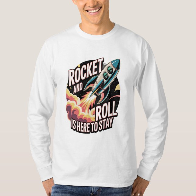 T-shirt Roulis de fusée  (Devant)