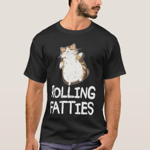 T-shirt Roulis de Gros Chat Drôle Propriétaire de Chat