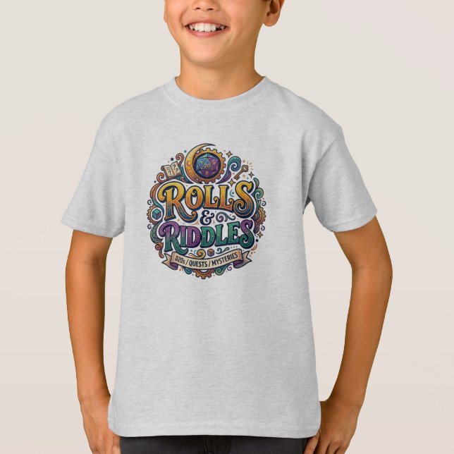 T-shirt Roulis et Énigmes (Devant)