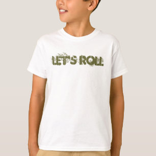T-shirt Roulons la pièce en t de garçons