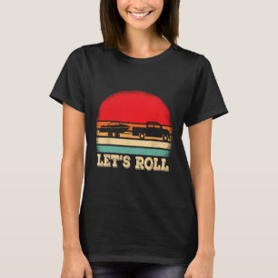T-shirt Roulons Rétro Bateau Capitaine De Bateau