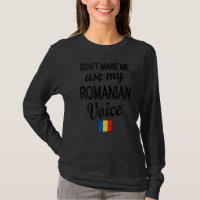 Roumain Voix Roumanie Drapeau Roumain Racines