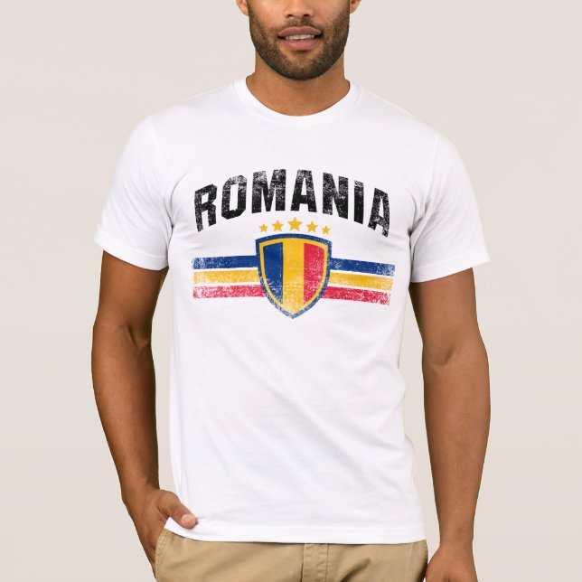 T-shirt Roumanie (Devant)