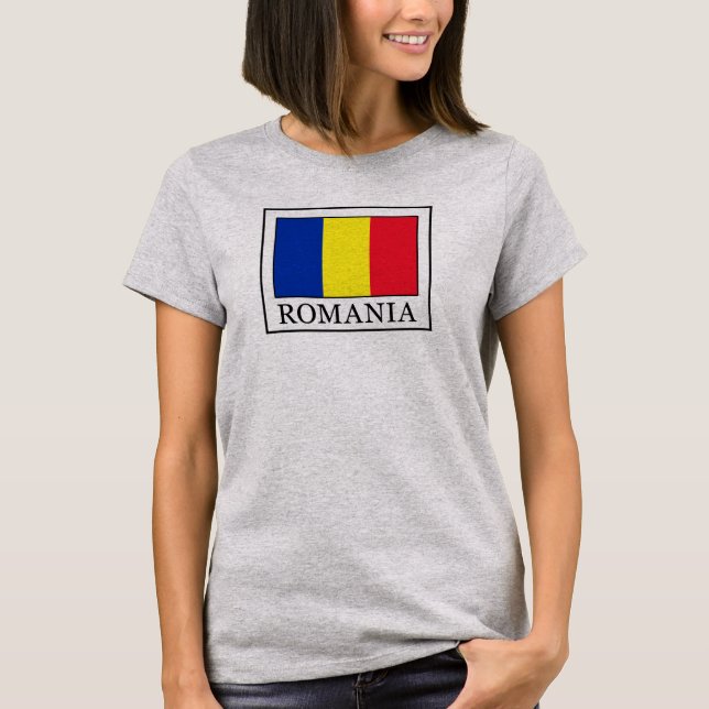 T-shirt Roumanie (Devant)