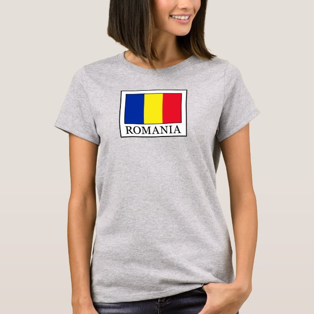 T-shirt Roumanie (Devant)