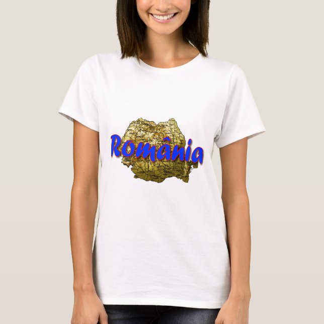 T-shirt Roumanie (Devant)