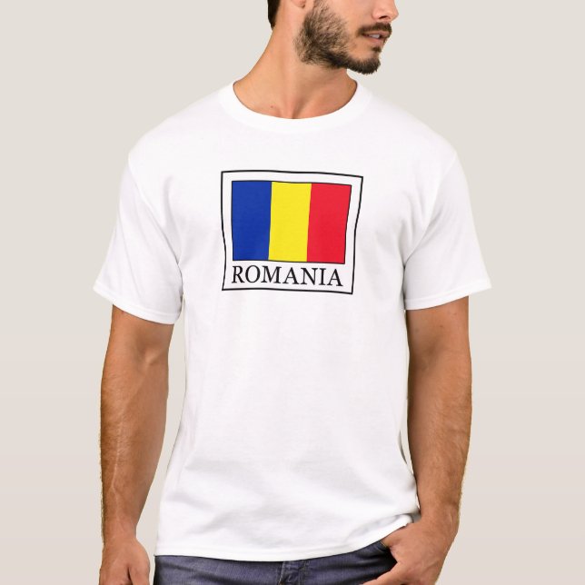 T-shirt Roumanie (Devant)