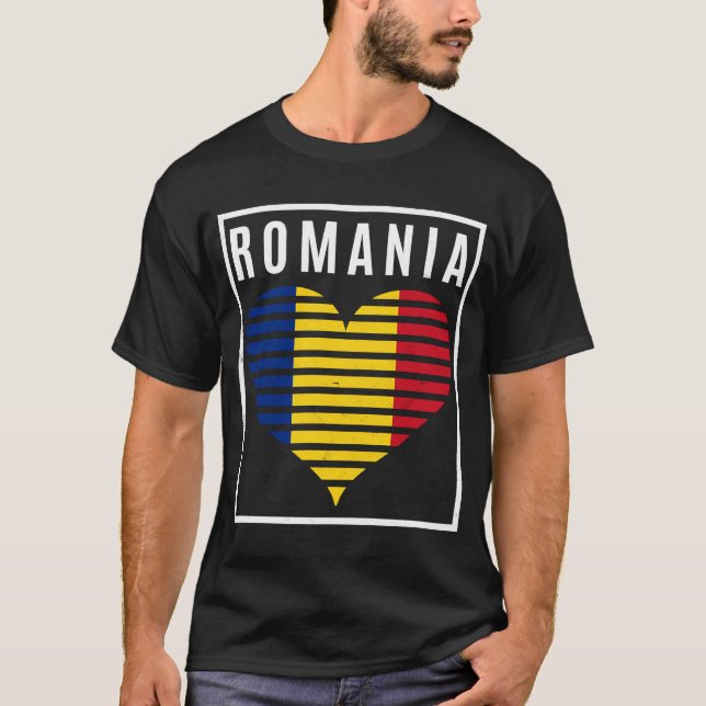 T-shirt Roumanie (Devant)