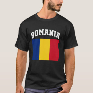 T-shirt Roumanie Drapeau Patrimoine roumain Culture roumai