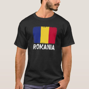 T-shirt Roumanie Drapeau Soutien Roumain Personnes Femmes