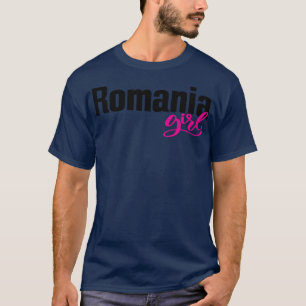 T-shirt Roumanie fille
