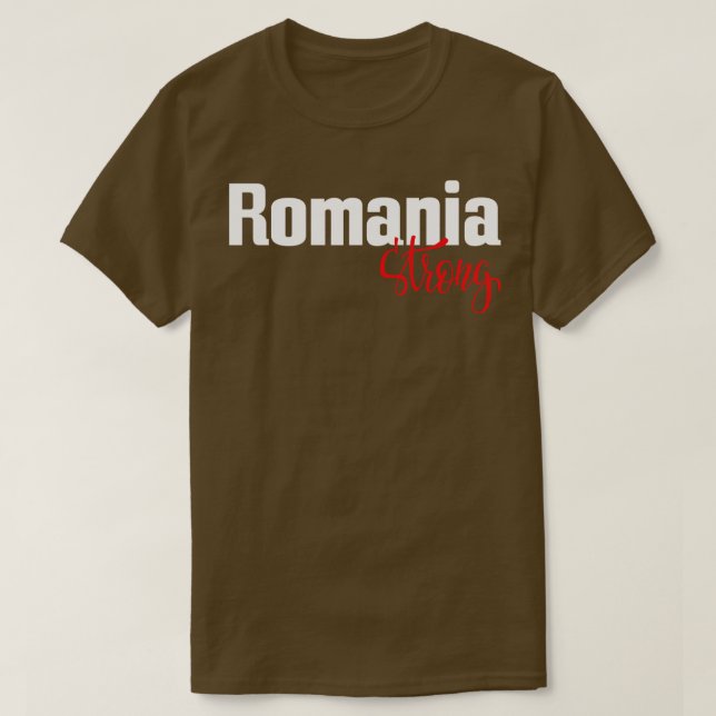 T-shirt Roumanie Fort 1 (Design devant)