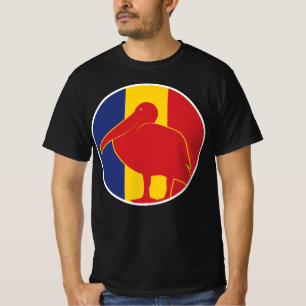 T-shirt Roumanie Pélican roumain drapeau animal national