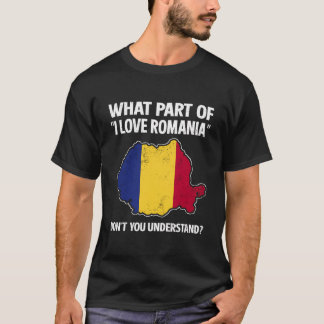 T-shirt Roumanie Racines roumaines Patrimoine roumain Fièr