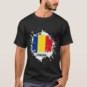 T-shirt Roumanie Splash