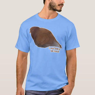 T-shirt Round Brown Pigeon 1
