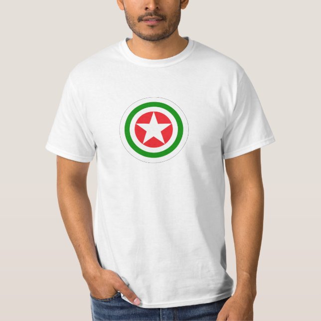 T-shirt Roundel de l'armée de l'air abkhaze (Devant)