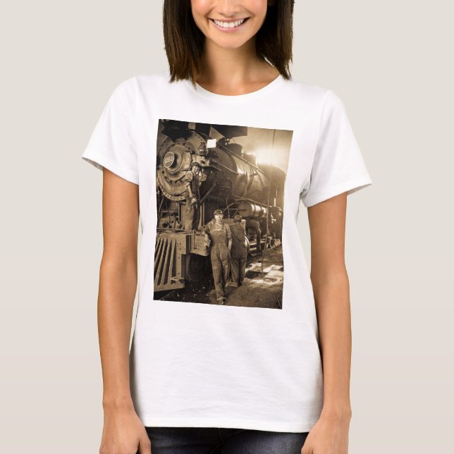 T-shirt Roundhouse Rosies de cru de Première Guerre (Devant)