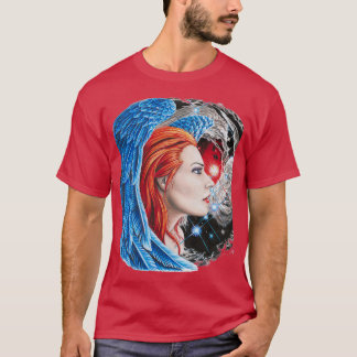 T-shirt rousse d'astronomie