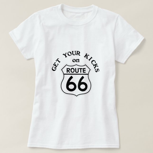 T-shirt route66 (Design devant)