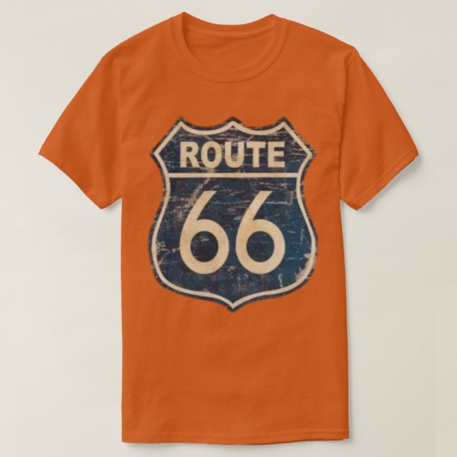 T-shirt Route 66 (Design devant)
