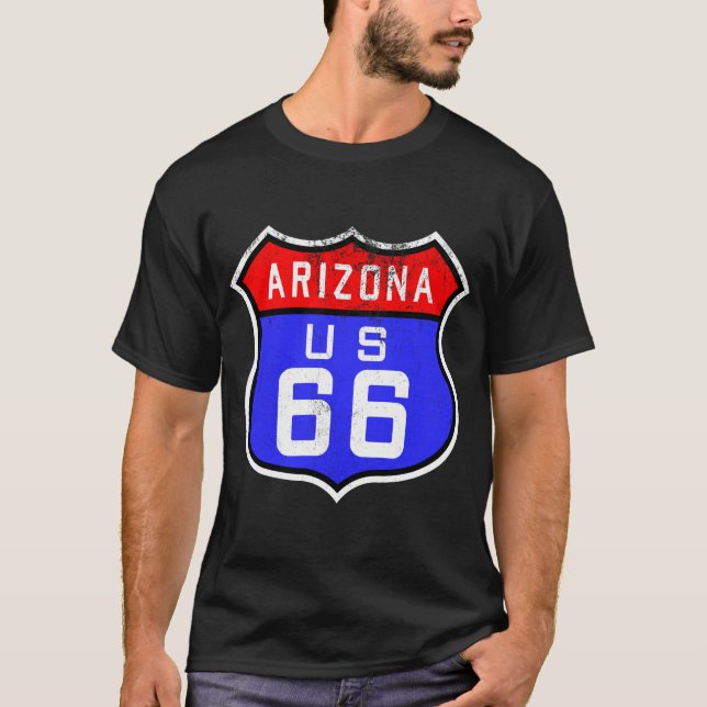 T-shirt Route 66 (Devant)