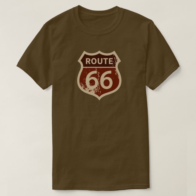 T-shirt Route 66 (Design devant)