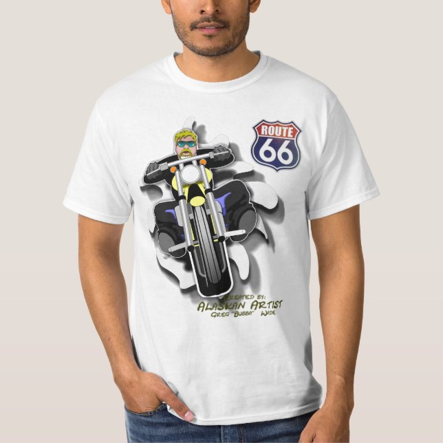 T-SHIRT ROUTE 66 (Devant)