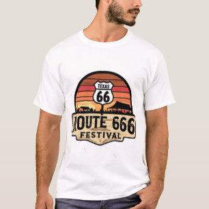 T-shirt Route 666