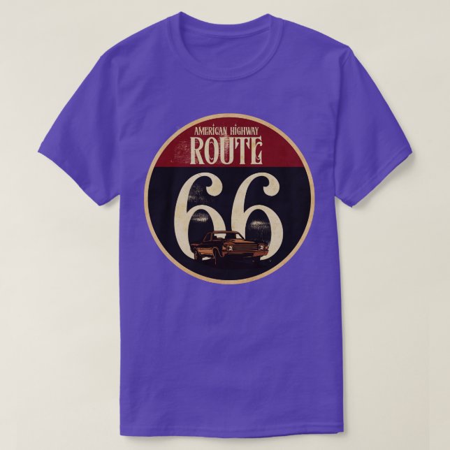 T-shirt Route 66 America (Design devant)