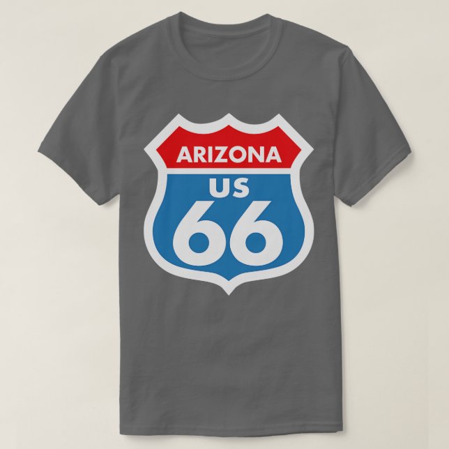 T-shirt Route 66 Arizona (Design devant)