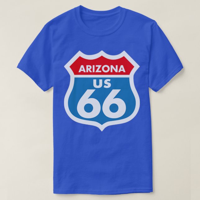 T-shirt Route 66 Arizona (Design devant)