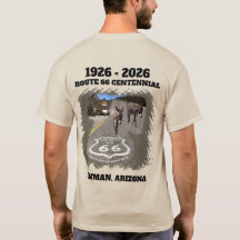 Route 66 Centennial Oatman, Arizona Retour