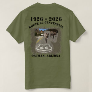 T-shirt Route 66 Centennial Oatman, Arizona Retour