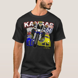 T-SHIRT ROUTE 66 KANSAS