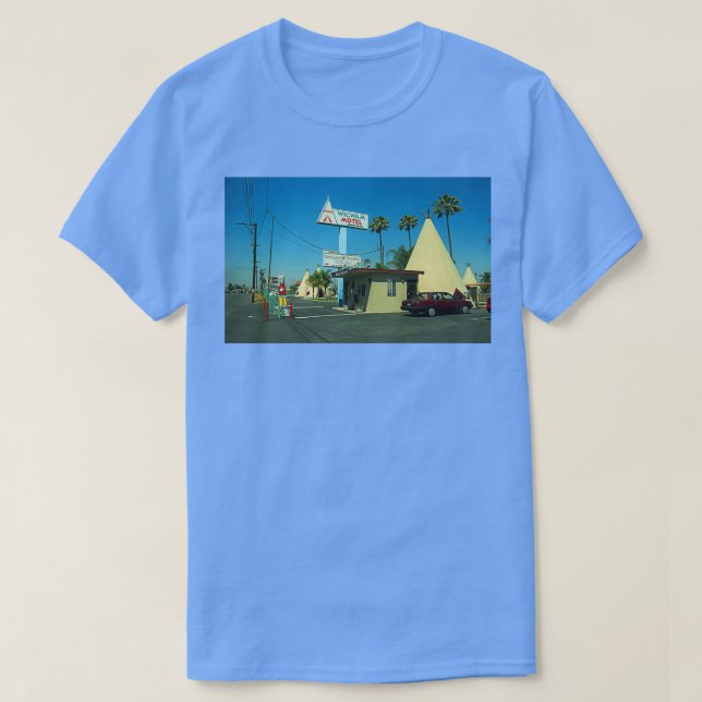 T-shirt Route 66 Motel Wigwam  (Design devant)